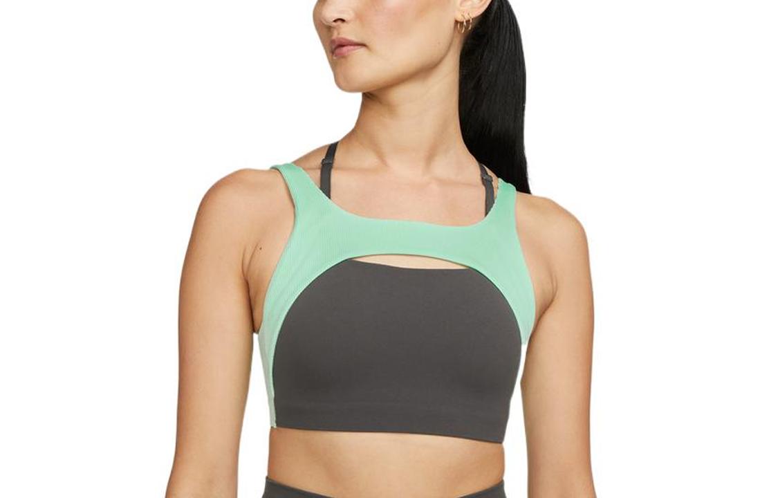 Nike Sports Underwear Women s Gray Green Moderate DM0646-254 S