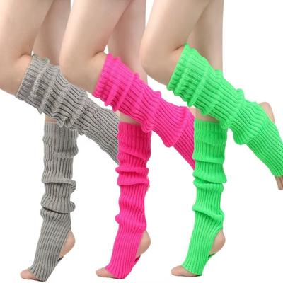 Damen Beinlinge Winter Mädchen Weibliche Beinabdeckung Für Fitnessstudio Fitness Y2K Wolle Latein Tanz Ballett Yoga Lose Socken Lange Strumpf