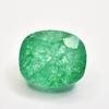 STUNNING Natural EMERALD Green Cushion Cut 18.45 Ct Certified Loose Gemstone