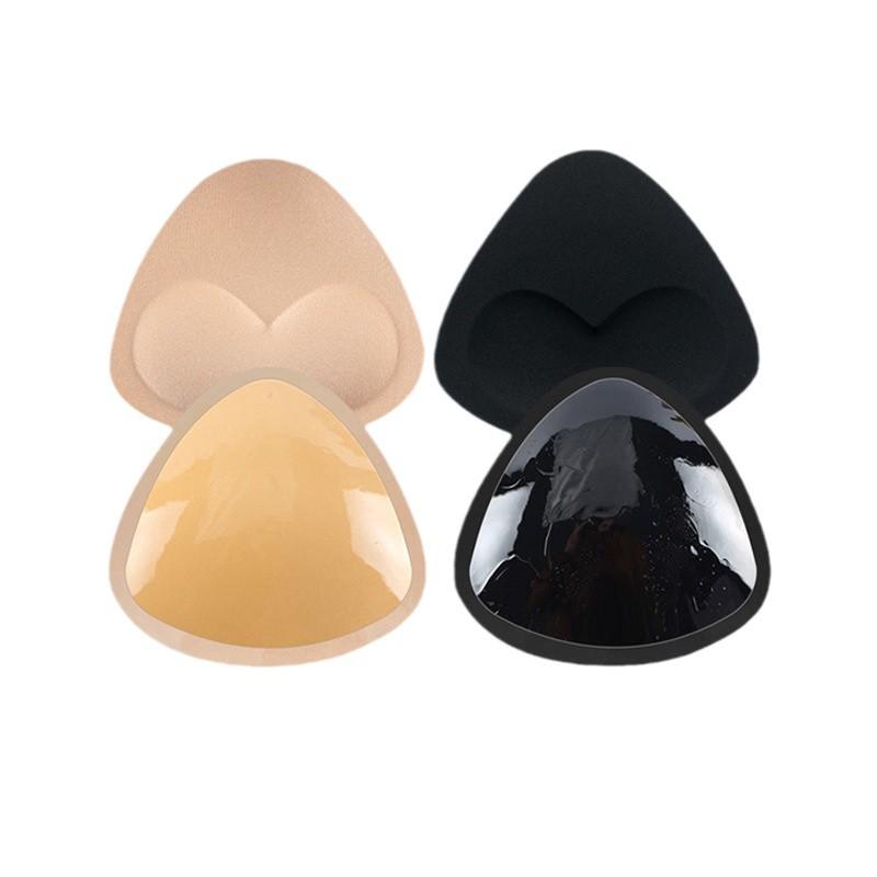 Bio-glue Self-adhesive Nipple Covers: Invisibly Supportive Triangle Breast Pads for Swimsuits and Wedding Wear