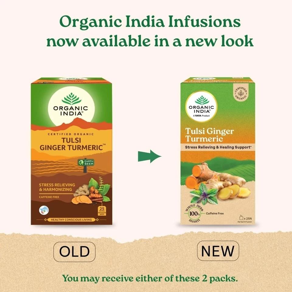 Tulsi Ginger Turmeric - 25 Tea Bags