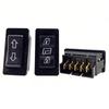 3 In 1 12V20A Car Door Power Switch OEM Replacement 5 Pins Door Glass Control Universal Lock Control Switch Car Interior Switches4