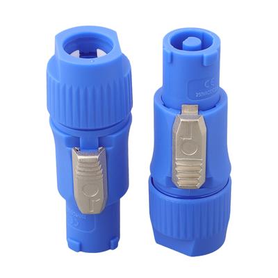 10 Pack 3 Pin Male Power Connectors for DMX Signal Lines Wired Microphones and Stage Light Power with 20A 250V Capacity
