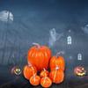 7pieces Halloween Artificial Pumpkin Thanksgiving Decorative Pumpkins Halloween Carnivals Foam Pumpkin Decors Kids Gift