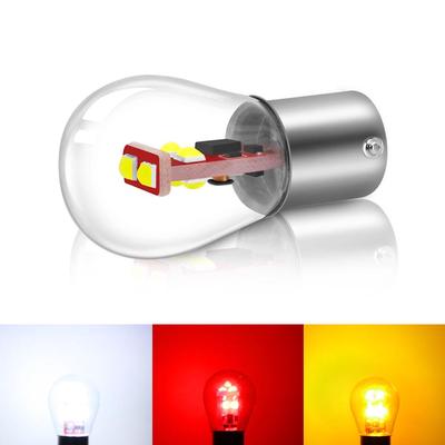 Автомобиль шамдары 1157 P21/5W BAY15D BA15D 12v шам Қызыл Сары ақ артқы жарық тежеу шамы Тоқтау шамы Бұрылыс сигналы Күндізгі жүріс шамы