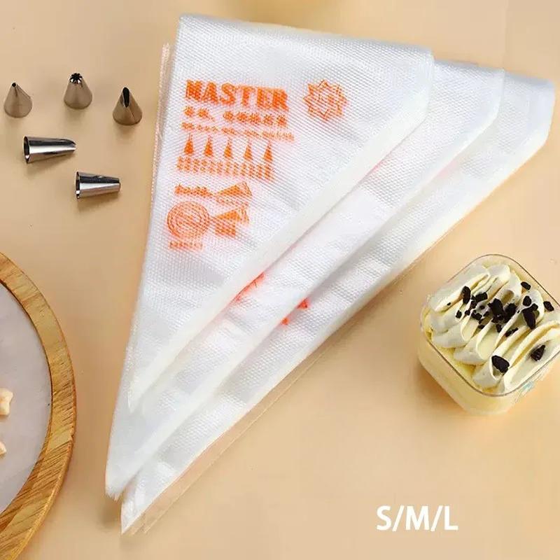 Disposable Piping Bags Kit Professional Cake Decorating Tools for Cupcakes Baking Fondant Pastry