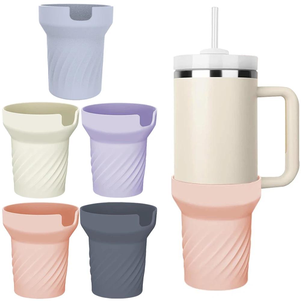 Silicone Boot Bottom Sleeve Cover for Stanley 30oz/40oz Quencher Adventure Tumbler Cup Holder Water Bottle Protective Sleeve