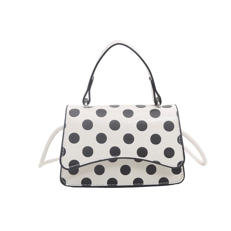 Modische Mittelfeld-Schultertasche mit großem Fassungsvermögen, schmal, quadratische Form