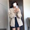 Women's Japanese Vintage Windbreaker - Loose Fit, Casual & Versatile, Perfect for Spring/Autumn