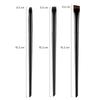 3 Brush Set Eyeliner Brushes for Eyebrows and Eyes