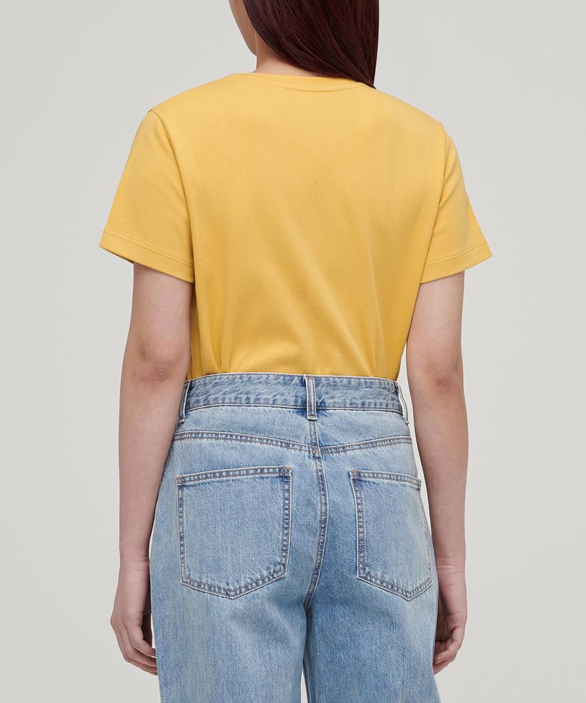 MUSINSA STANDARD WOMAN Women'S Basic Crew Neck T-Shirt [Mellow Yellow]