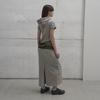 Lcdc Tm Hooded Twisted Dress (Melange Gray)