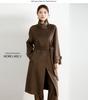 Women's Long Double-Sided Cashmere Over-the-Knee Coat - 2025 High-End Autumn/Winter Collection