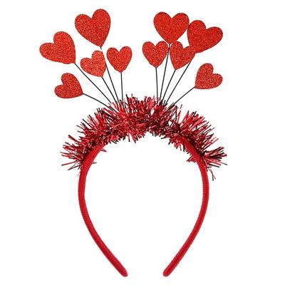 Valentijns Hart Hoofdband Haarband Voor Feestattributen Vakantie Kostuum Accessoire Voor Valentijnsdag