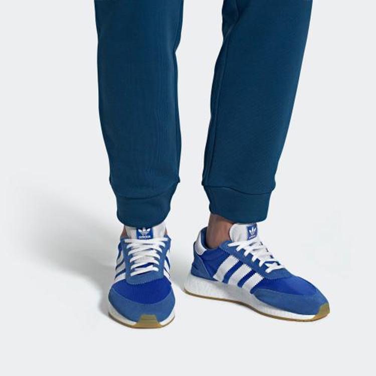 Adidas Originals I-5923 Running Shoes Popcorn Cushioning Non-Slip Low-Top Sneakers Unisex Sneakers Blue White G54514