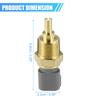 uxcell Engine Temperature Sensor Number 8942287102 Compatible with Daihatsu Compatible Terios Toyota Temperature Sensor