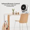 3 Gears 110-220V Portable Heating Fan Electric Heater Desktop Air Cold Warm Heater Fan Mini Winter Remote Control Wide for Home