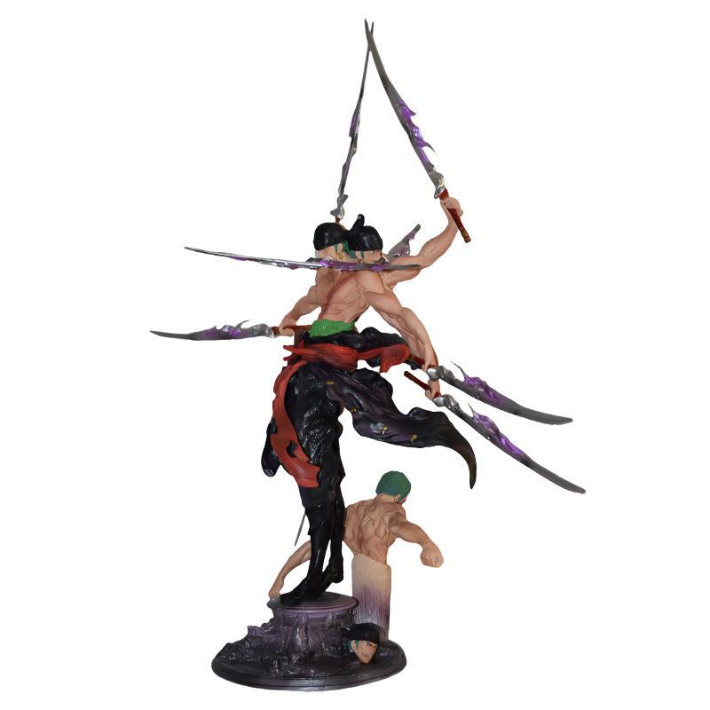 One Piece Zoro Asura Three-Sword Style Anime Figure