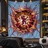 Wall Hanging Tapestry Aston Villa Football Print Cloth for Living Room Bedroom Home Decor