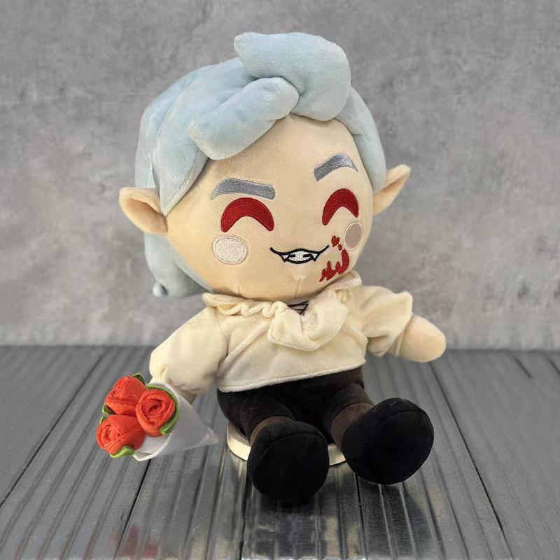 Astarion Plush Doll Baldur S Gate 3 Game Peripheral Valentine Red Rose Soft Stuffed Toy For Game Fans Collection Home Decor
