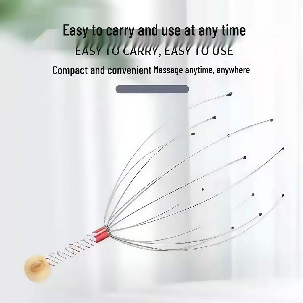 Octopus Scalp Massager - Soul Soothing Claw Tool