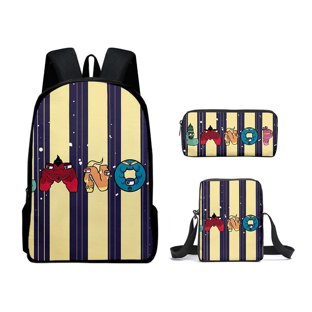 Tendance Aimé Créatif cheval licorne Élève École Cartable Sacs à Dos pour Ordinateur Portable Motif 3D Oxford Résistant à l'eau Garçons/Filles Sacs à Dos de Voyage