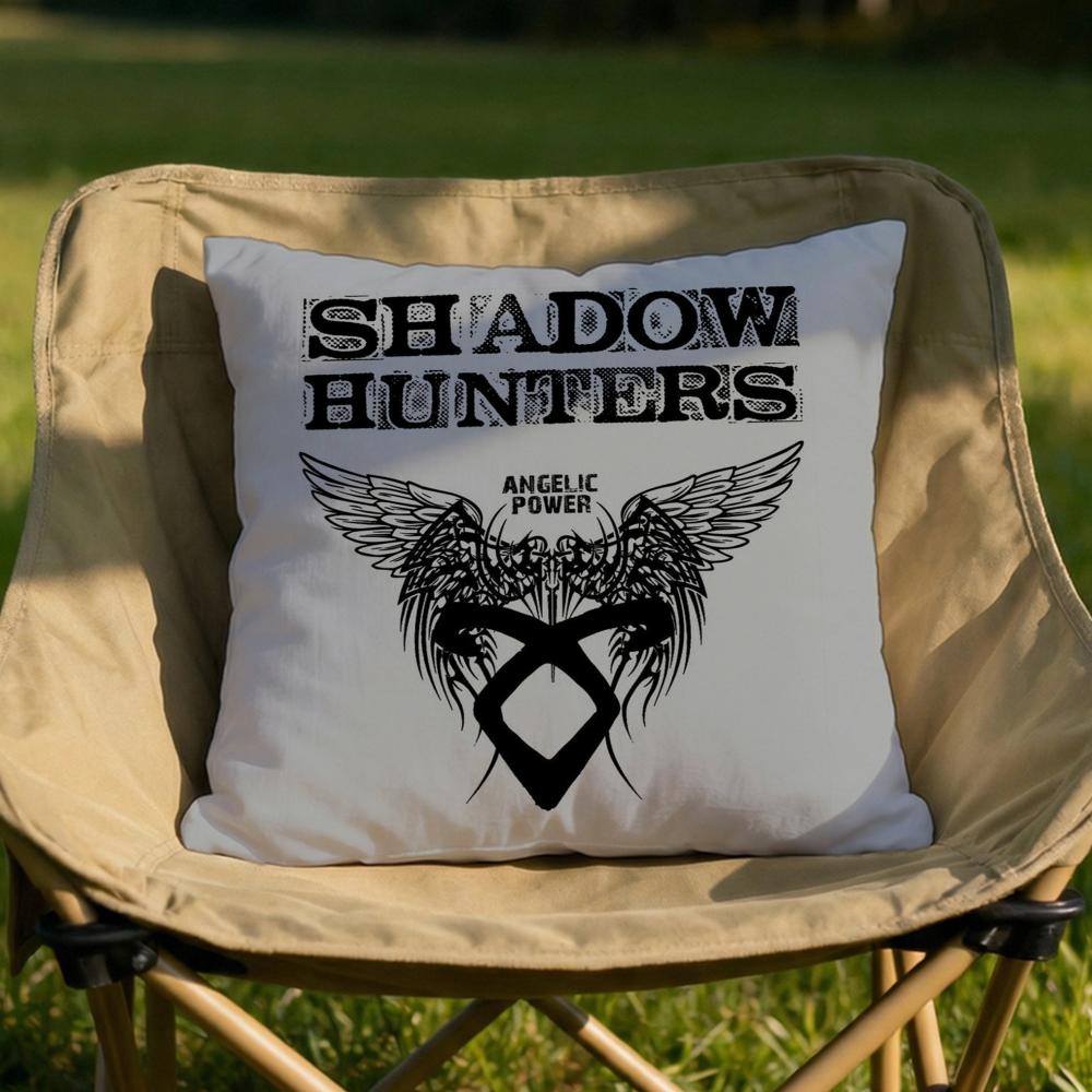 SShadowhunters Cushion Cover Soft Reversible Durable Pillow Cover MultiScene Use for Home Car Daily Comfort