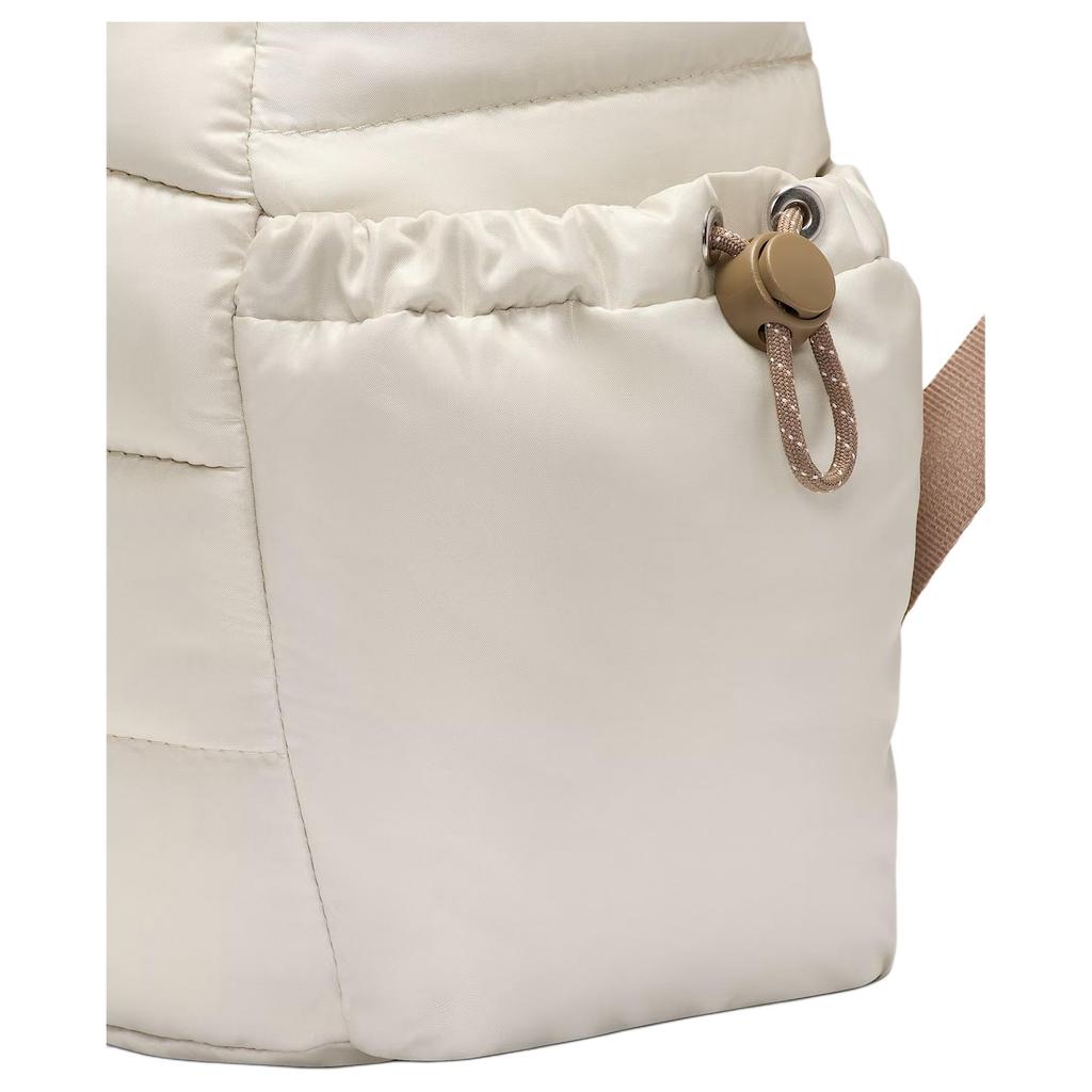 Nike 9L Sportswear Puffle Fashion Versatile Nylon Mini Backpack Women Backpack Off-White HQ6693-072