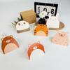 3D Cartoon Animal Greeting Card: Birthday, Blessing, and Back-to-School Message Card Souvenir