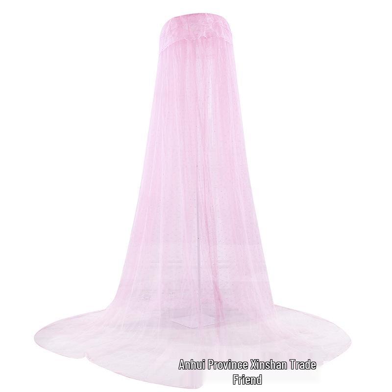 Enlarged Baby Cradle Mosquito Net with Stand - Insect Proof Jacquard Cover