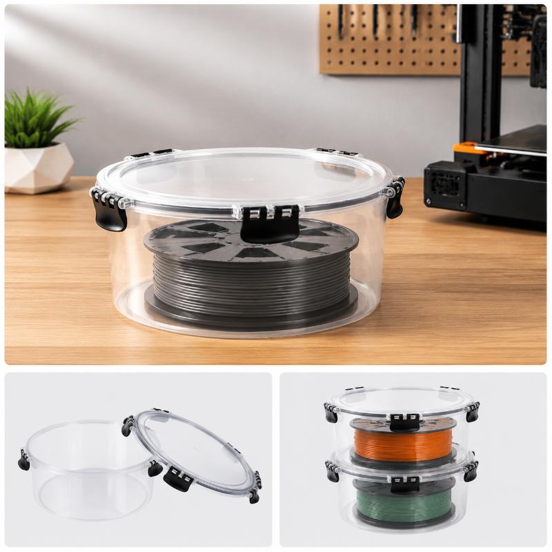 3D-Drucker Filament Aufbewahrungsbox Feuchtigkeitsdicht Staubdicht Versiegelter Behälter Hält Filament Trocken Sauber Anti-Verhedderung Für 3D-Druck F