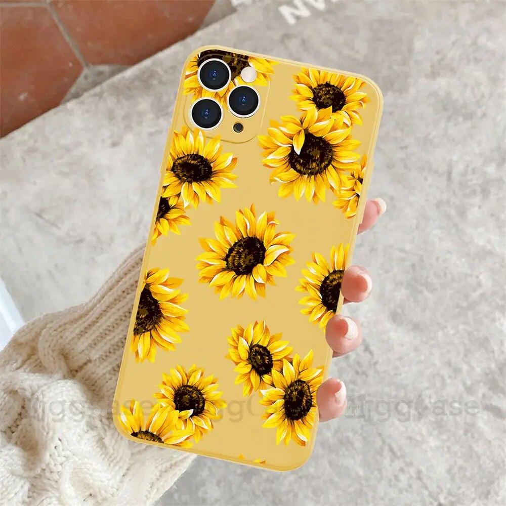 

Модный мягкий милый анимационный телефон для Iphone 6 Mini 8 13 XS Plus Pro XR Max X 7 12 6s 11 14, силиконовый прямой чехол из ТПУ Seven Plus Eight жёлтый