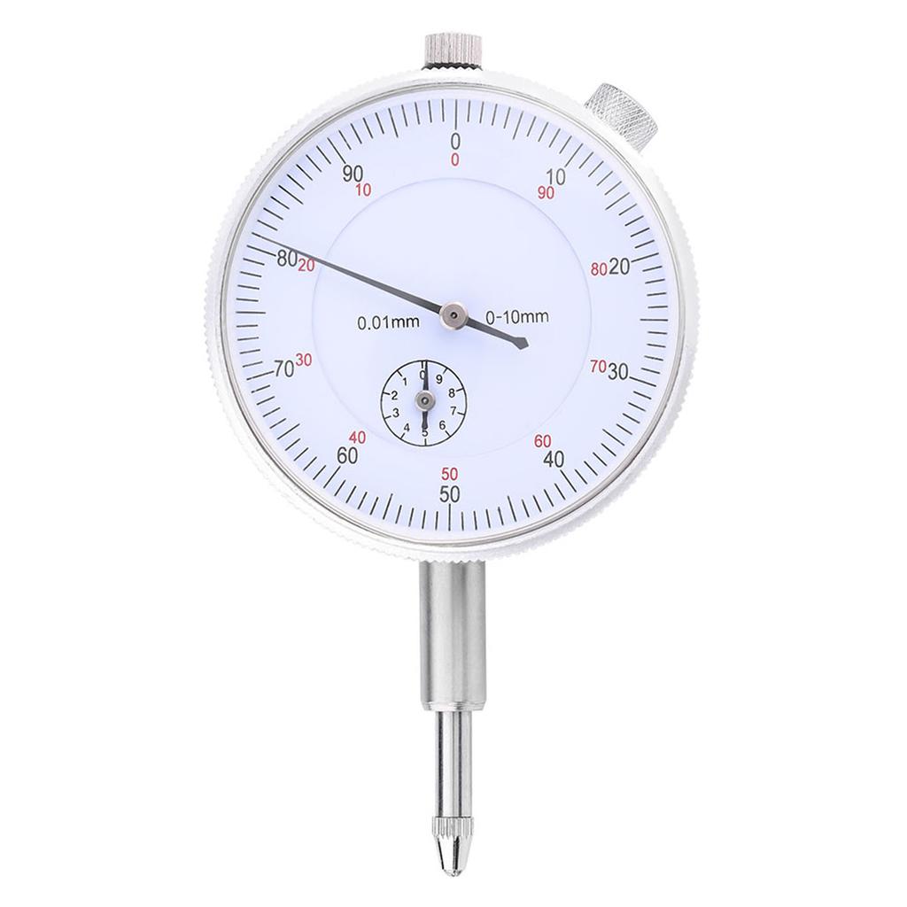 Indicator 0-10mm 0.01mm Accuracy Measuring Tool with High Sensitivity for Shaft Run Out Gear Backlash Measurement