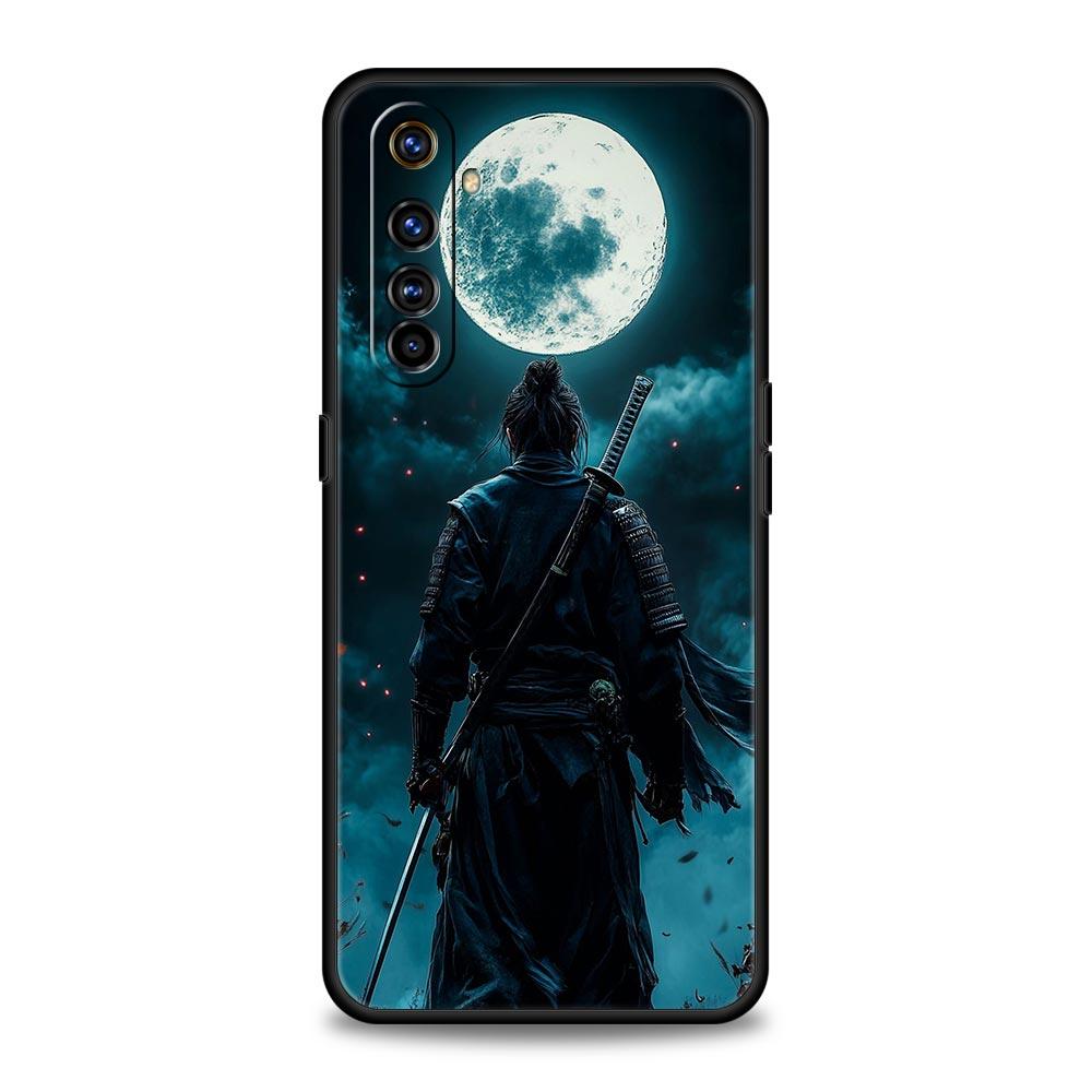 Japanese Bushido Samurai Phone Case For Realme 12 11 10 9 8 5G 7 6 GT5 GT3 GT2 Pro Plus C21 C11 C25 C35 GT Neo 2 3 3T 5 Cover