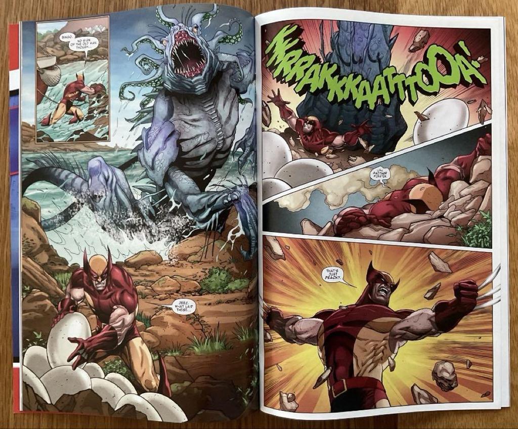 [USED] Wolverine: Savage 1 American Comic Leaf