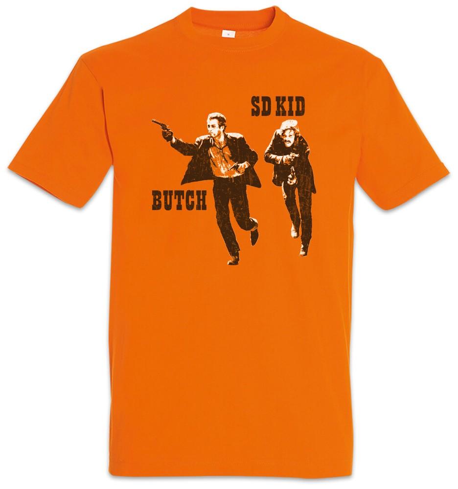 

Butch & SD-Kid T-Shirt Sundance Harry Kid Retro Gunslinger Western L
