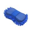 Microfiber Wipe Car Sponge Chenille Car Wash Gloves Scratch Free Double-Sided Coral Velvet Uses For Car Cleaning Tool