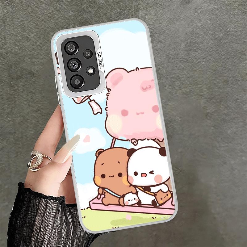 Bubu Dudu Cartoon Cute Soft Phone Case for Samsung A17 A16 A15 A14 A13 A57 A56 A55 A54 A53 A37 A36 A35 A34 A33 A26 A25 A24 A23 A