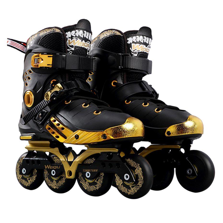 Full Light Up LED Wheel Roller Skates Universal Inline Skates For