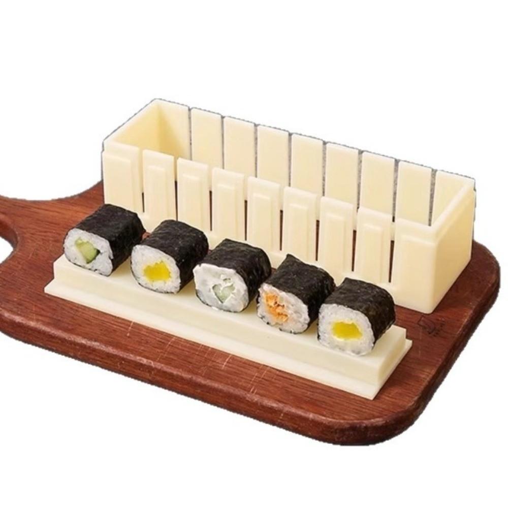 Round Square Heart Sushi Maker Kit Plastic Cake Roll Mold Sushi Making Tools  Kitchen Accessories