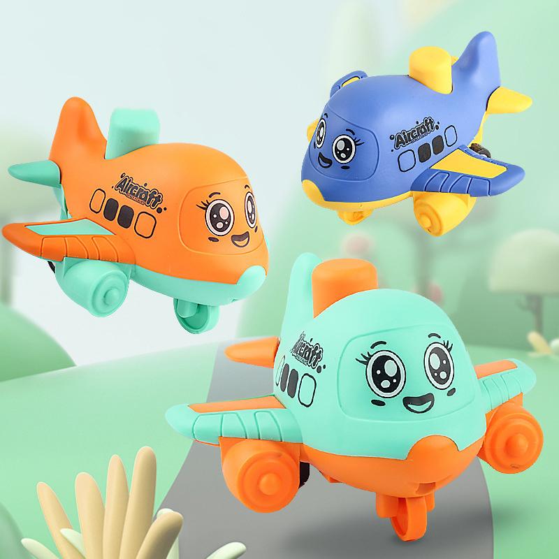 Press And Go Aircraft Toys For Toddlers 1-3, Baby Racing Cars, Infant Play Vehicle, Baby Push Go Friction Car Toys