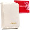 Carteira feminina de couro 5157-BRS-4751 Dourado