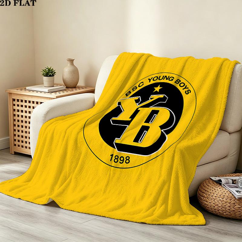 1PC Bsc Young Patterned Flannel Blanket Suitable For All Seasons For Home Decor Warmth And Comfort Gifts Holiday Present