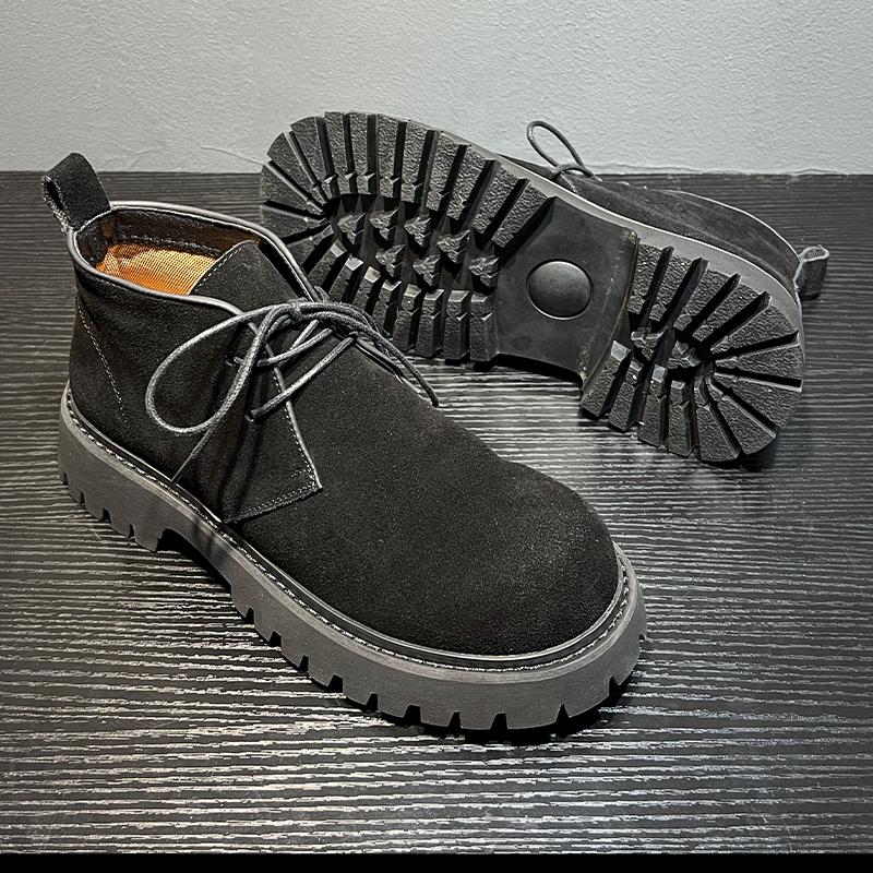 Fashion Men's Winter Boots High Quality Styles by Fashion Designers Outdoor Street Daily Work or Business Office Black Warm Shoes