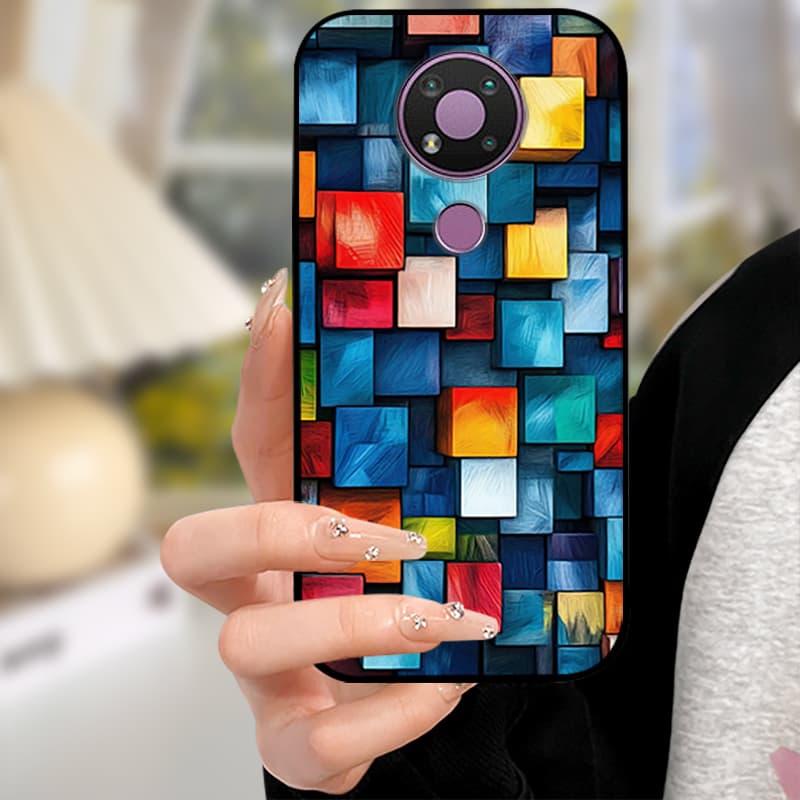 Capa For Nokia 5.4 Cases Black Silicon Soft TPU Phone Case For Nokia 5.4 5.1 7.1 Protective Camera Coque Nokia5.4 Back Shells