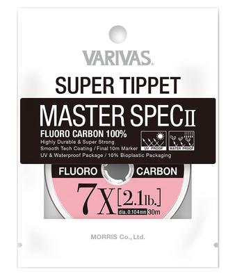 VARIVAS Super Tippet Master Spec II Fluorocarbon 7X 30m 2.1LB Natural