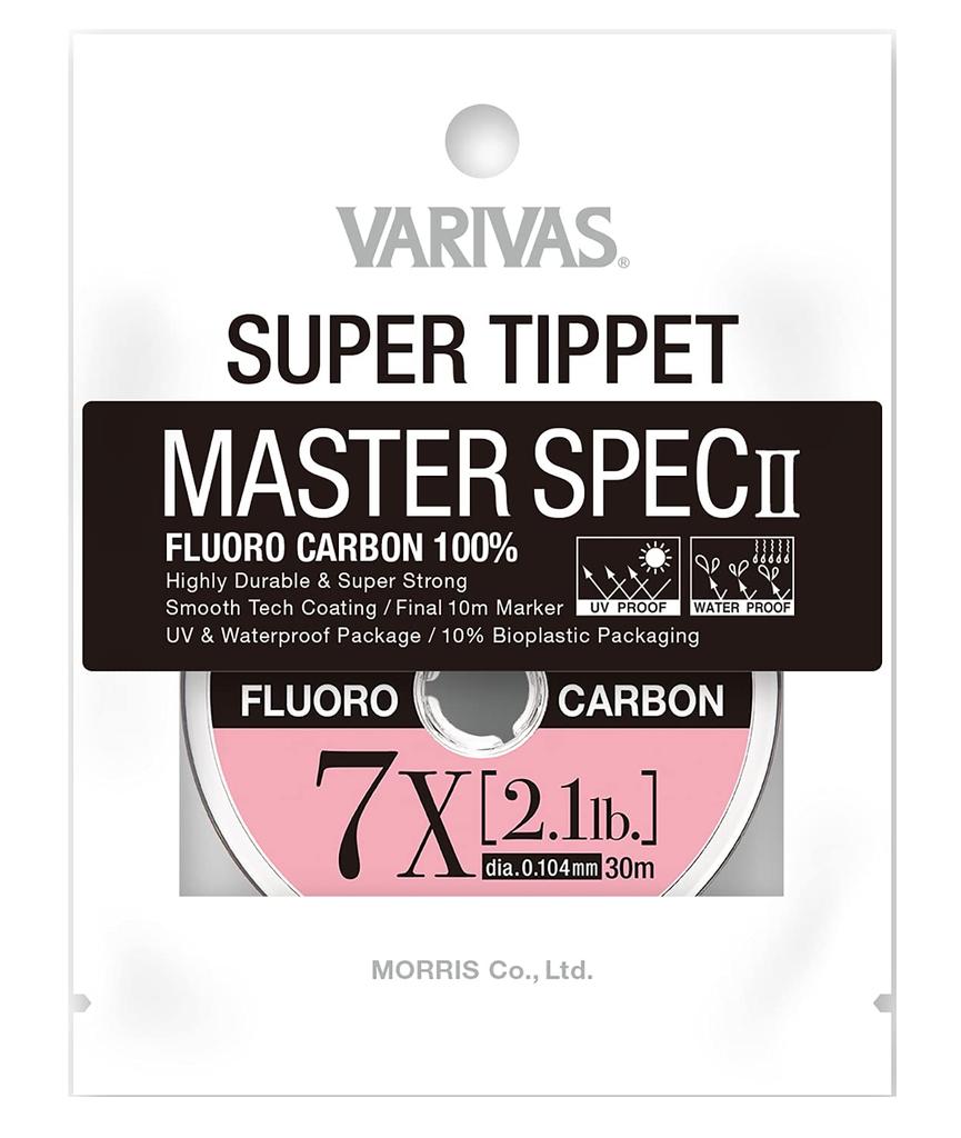VARIVAS Super Tippet Master Spec II Fluorocarbon 7X 30m Natural 2.1LB