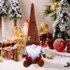 Handmade Plush Knitted Doll Cute Faceless Doll Crafts Christmas Toy  Photo Props