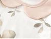 Long Sleeve Autumn Princess Bodysuit for Baby Girls - Newborn Cotton One-Piece Crawling Outfit
