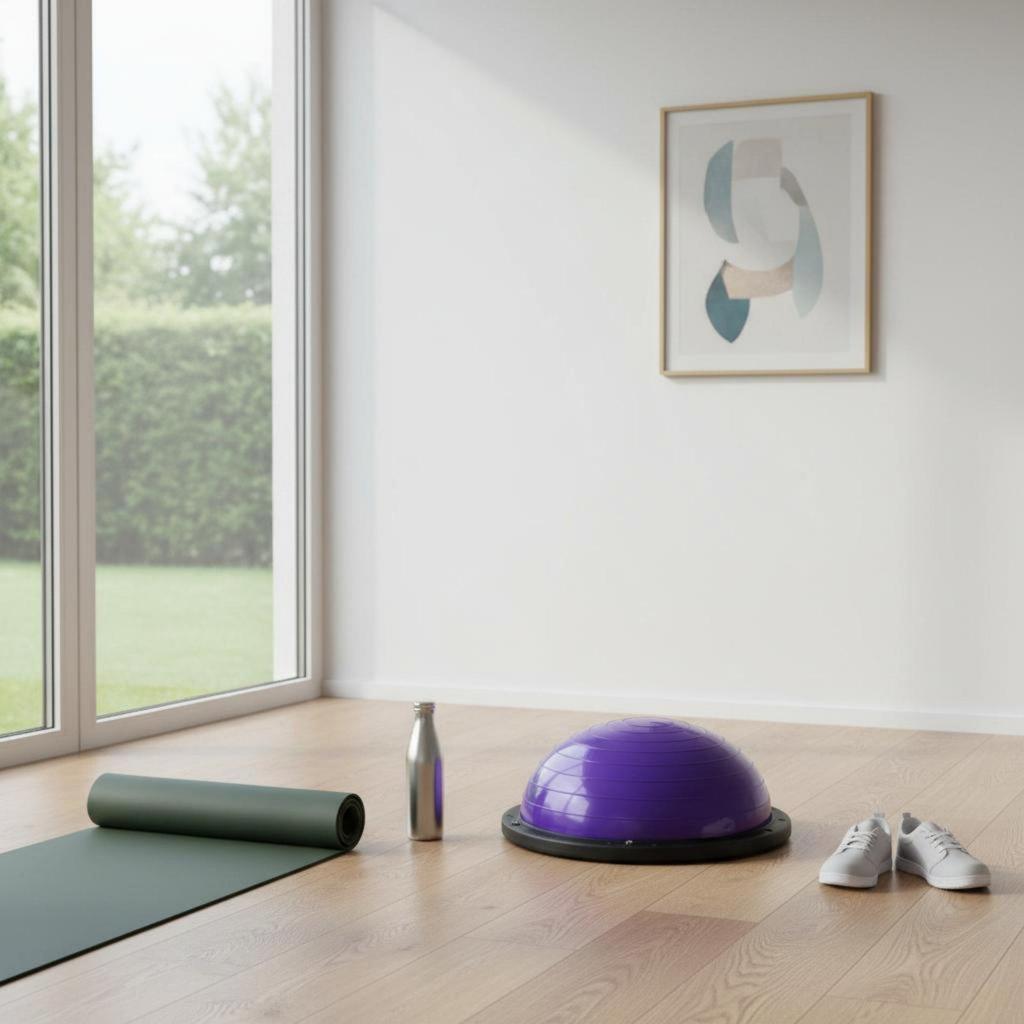 Balance Exercise Half Ball Non Slip 60cm Fitness Dome for Pilates Yoga Joint